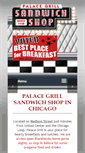 Mobile Screenshot of palacegrillonmadison.com
